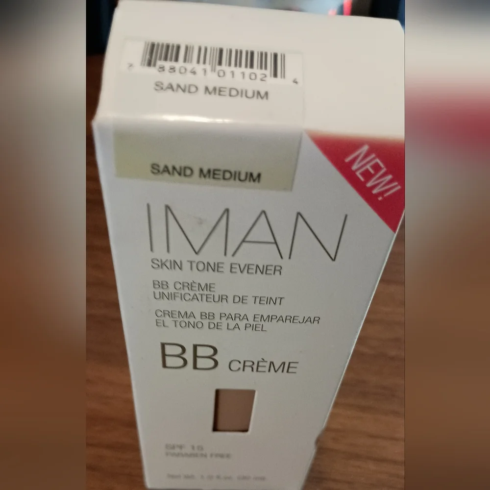 IMAN Skin Tone Evener Bb Creme, Sand Medium